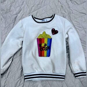Lola +The Boys Dazzled Popcorn Sweatshirt
Girls Size 8
